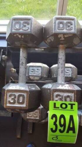 30lbs dumbbells (2)