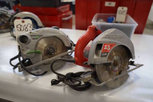 Hausmann Circular Saw and Skilsaw Circular Saw