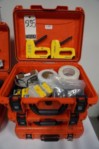 Lot (6) Stapler and Accessories