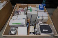 Lot Assorted AKG Microphones and parts, Crestron Docking Stations, Littlite 12" LED Gooseneck and Various Audio Parts