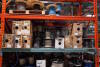 Contents of (12) Rack Shelves, (2) Skids: Reels of Crestron 8G, Cat 6, HD-SDI and Speaker Cable - 12