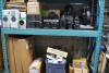 Lot Damaged Projectors, Lenses and Lighting Fixtures for Parts, Moss LED Strips, (3) Display Shield Outdoor TV Covering