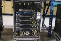 Lot EV/EAW Amp Rack (Contains 600 Ohm 2ch Stereo Iso Transformer, XTA DP226 3wx2 Crossover, 4x QSC PLX3402 Amplifiers, 120/240v 20A AC/NL8 Panel)