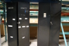 Lot (2) Black Cabinets
