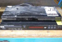 Sony DVP-NS710H CD/DVD Player and Tascam DV-D01U CD/DVD Player (no power cable)