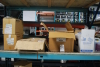 Lot Contents of 11 Shelves: Assorted Philips/OSRAM/Sylvania/NOMA Bulbs, Florescent Fixtures and Haze Fluid - 7