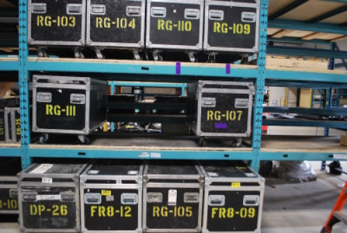 Lot (14) 48"x24" Rolling Hard Case