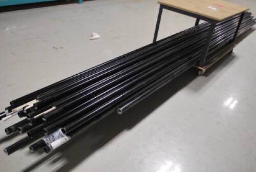 Cart containing Steel Pipe