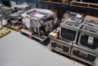 Lot (3) Skid containing: Christie LX Series Lenses, Sony Beta Players, Extron Humbuckers, Folsom Screen Pro Controller, and Various Older Video Equipment