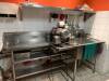 MKE Refrigerated Pizza Table mod. OPTR-88SC (88"x36.5"x35") w/ self contained compressor 115v - 19