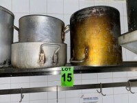 Lot of (3) cooking pots