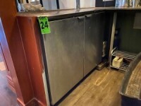 MKE Refrigerated back bar with beer dispenser mod. BB-60SC