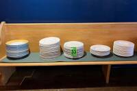 Lot of assorted dishes