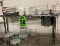 Lot of assorted dishes