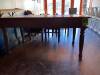 Wooden dining room table - 2