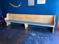 Dining room bench