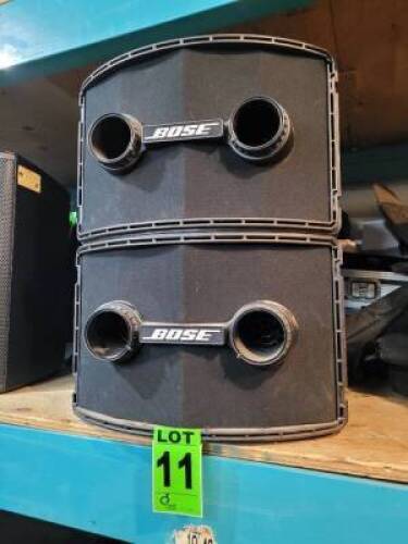 Lot de (2) BOSE 802 Series II haut parleurs au sol