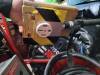 Panneau &eacute;lectrique de festival portable, rouge, SQUARE D avec 190 pi de filages avec d&eacute;vidoir sur base roulant usage3 lourd - 6