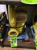 Pompe a air pour maison gonflable HNJ 750watt soufflerie mod. Pompe &agrave; air W-4L
