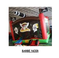 "Barbe Noir" Jeux Gonflable Commercial