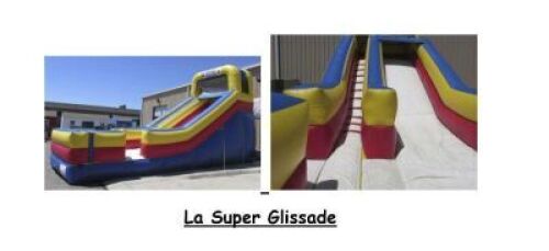 "La Super Glissade" Jeux Gonflable Commercial