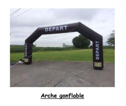 "Arche Gonflable de D&eacute;part" Gonflable Commercial