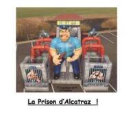  "La Prison d'Alcatraz" Jeux Gonflable Commercial