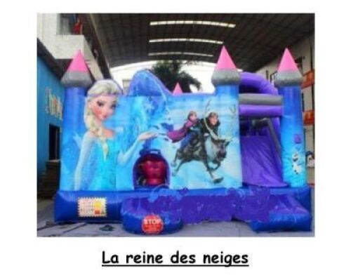"La Reine des Neiges" Jeux Gonflable Commercial