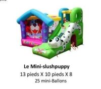 "Mini Slush Puppy" Jeux Gonflables R&eacute;sidentiel 