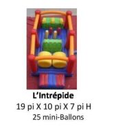 "Intr&eacute;pides" Jeux Gonflables R&eacute;sidentiel 