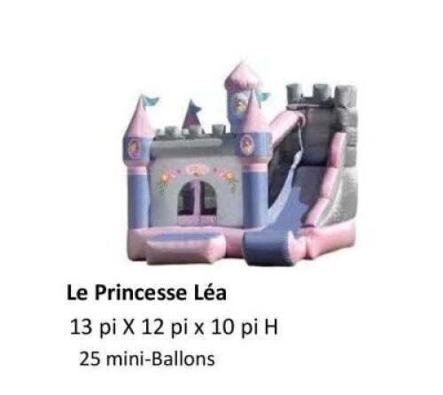 "Princesse Lea" Jeux Gonflables R&eacute;sidentiel