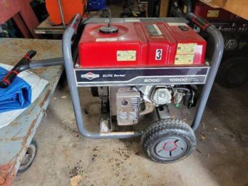 G&eacute;n&eacute;rateurs portable BRIGGS & STRATTON Elite Series 10 000W, 420cc
