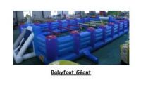  "Babyfoot G&eacute;ant" Jeux Gonflable Commercial