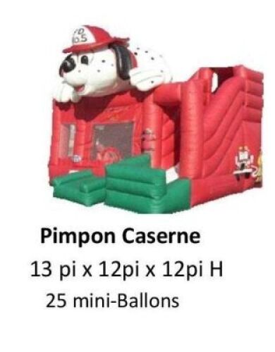 "Caserne Pimpon" Jeux Gonflables R&eacute;sidentiel