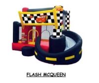 "Flash McQueen" Jeux Gonflable Commercial 