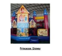 " Chateau Princess Disney' Jeux Gonflable Commercial 