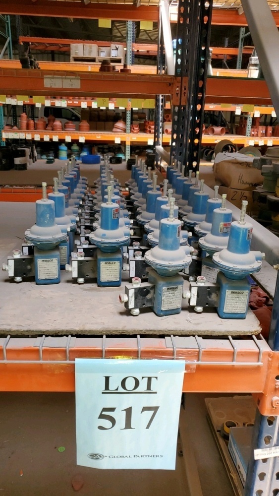 LOT OF 38, INVALCO CADM3801B1, 2 IN CADM ENARDO LVL CTL ( LOCATED IN