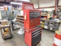 LOT: Homak Rolling Tool Box with Assorted Hand Tools (LOCATION: 520 DRESDEN ST., KALKASKA, MI