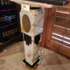 ONYX DECO STYLE DISPLAY PEDESTAL (21X39) - 2