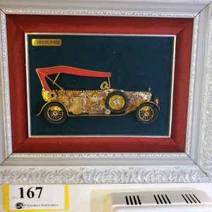 FRAMED WEIGANDT METAL ART (16X13)