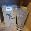 18" CLEAR CRYSTAL VASE