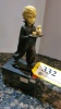 11" AFTER PREIJO BRONZE STATUE "WATER BOY"