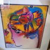 FRAMED PRINT AFTER PETER MAX (16.5X18.5) - 2