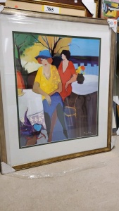 FRAMED PRINT AFTER TARKAY (34X40)