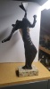 17" BRONZE STATUE - 2