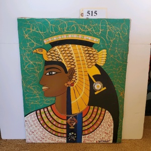 CANVAS PRINT SIGNED WILLIAM VERDULT "RAMSES II" (20X24)