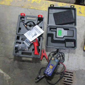 Lot of Inspection Equipment to Include: (1) Napa ESP-1000 Advanced Electrical System Analyzer, (1) SmartWave Maintenance Tool 090.0011, (1) Centech 62359 Digital Inspection Camera, Located In: Gillespie, IL