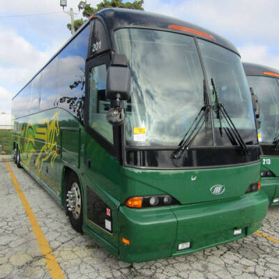 2008 MCI J4500 56-Passenger Charter Bus - Dual Axle, VIN 2MG3JMEA0BW64505, 636,819 Miles (Bus 201), Located In: Indianapolis, IN