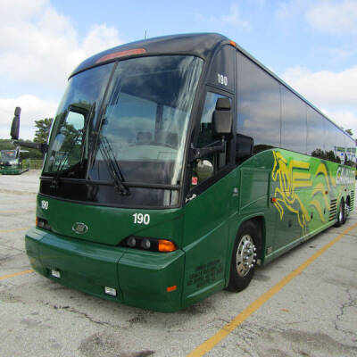 2007 MCI J4500 56-Passenger Charter Bus - Dual Axle, VIN 2MG3JMEA0BW63958, 546,400 Miles (Bus 190), Located In: Indianapolis, IN