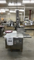 BIRO MODEL 3334-SS 16" VERTICAL STAINLESS STEEL MEAT BAND SAW (MEAT CUTTING AREA)